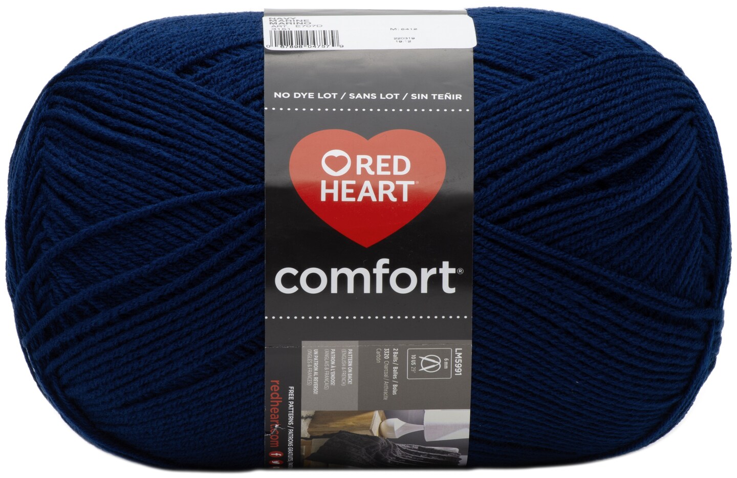 Red Heart Comfort YarnNavy Michaels