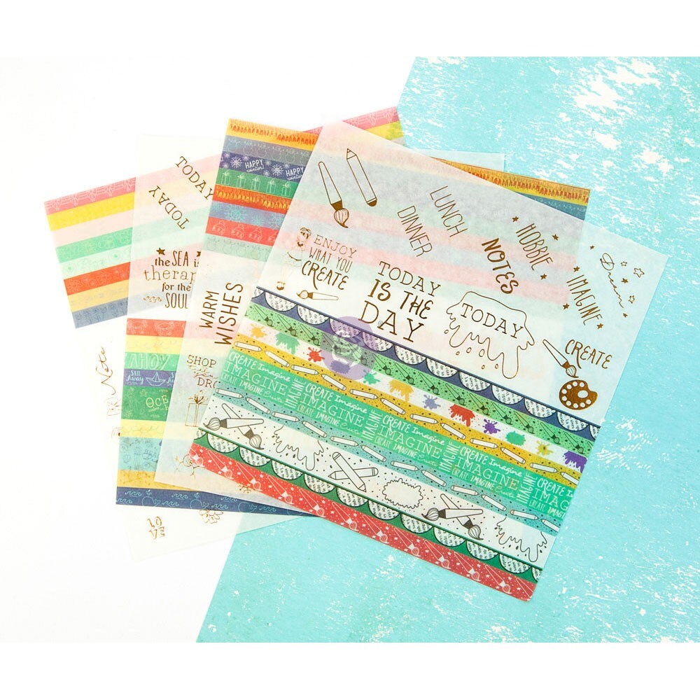 Prima Marketing Inc Jn Planner Embellishents - Washi Sheets 655350911720
