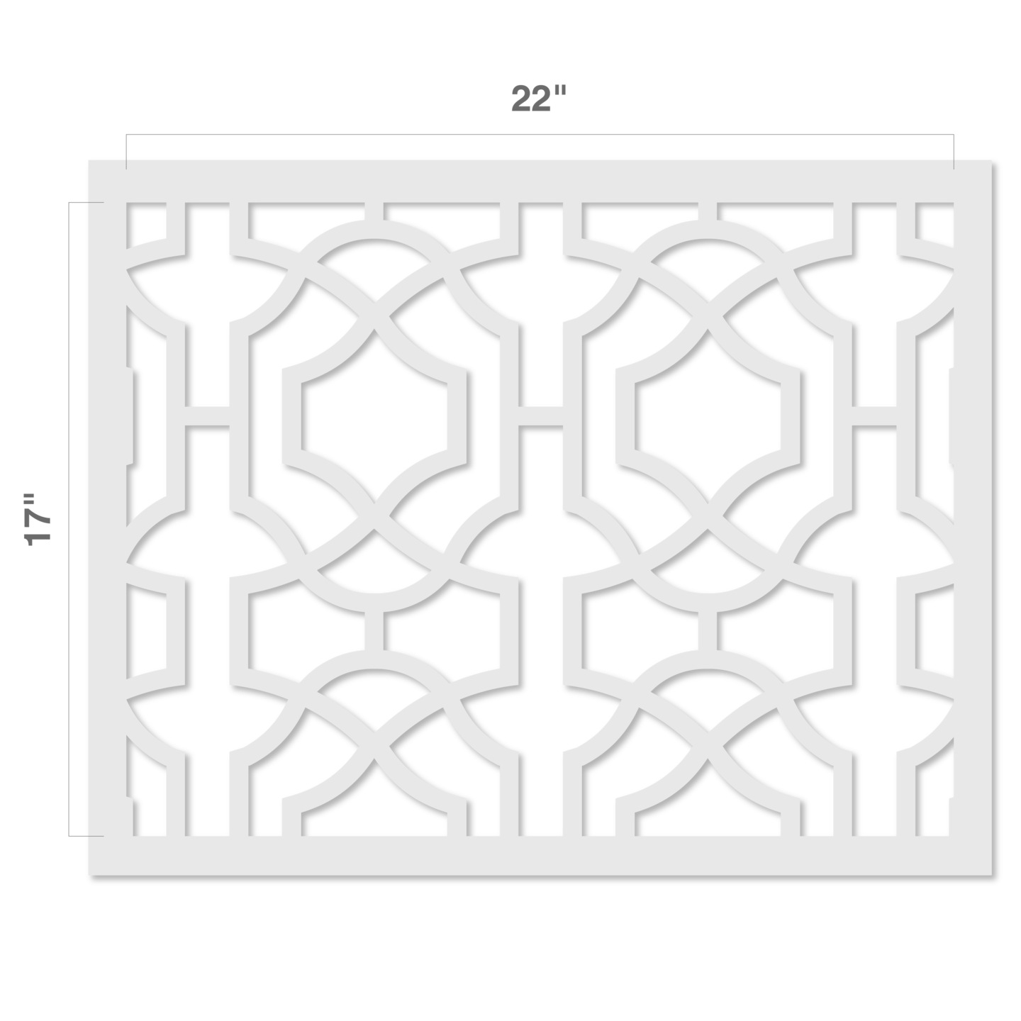 Embossing Contemporary Lattice All Over Wall Stencil | 3708E by Designer Stencils | Pattern Stencils | Reusable Stencils for Painting | Safe & Reusable Template for Wall Decor | Try This Stencil Instead of a Wallpaper | Easy to Use & Clean