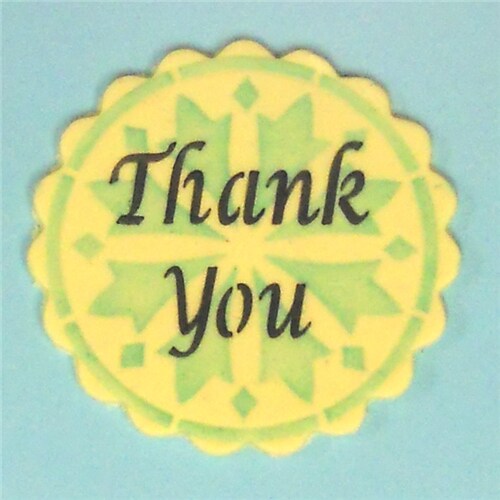 Thank You Cookie & Cupcake Stencil Set | C735 by Designer Stencils |