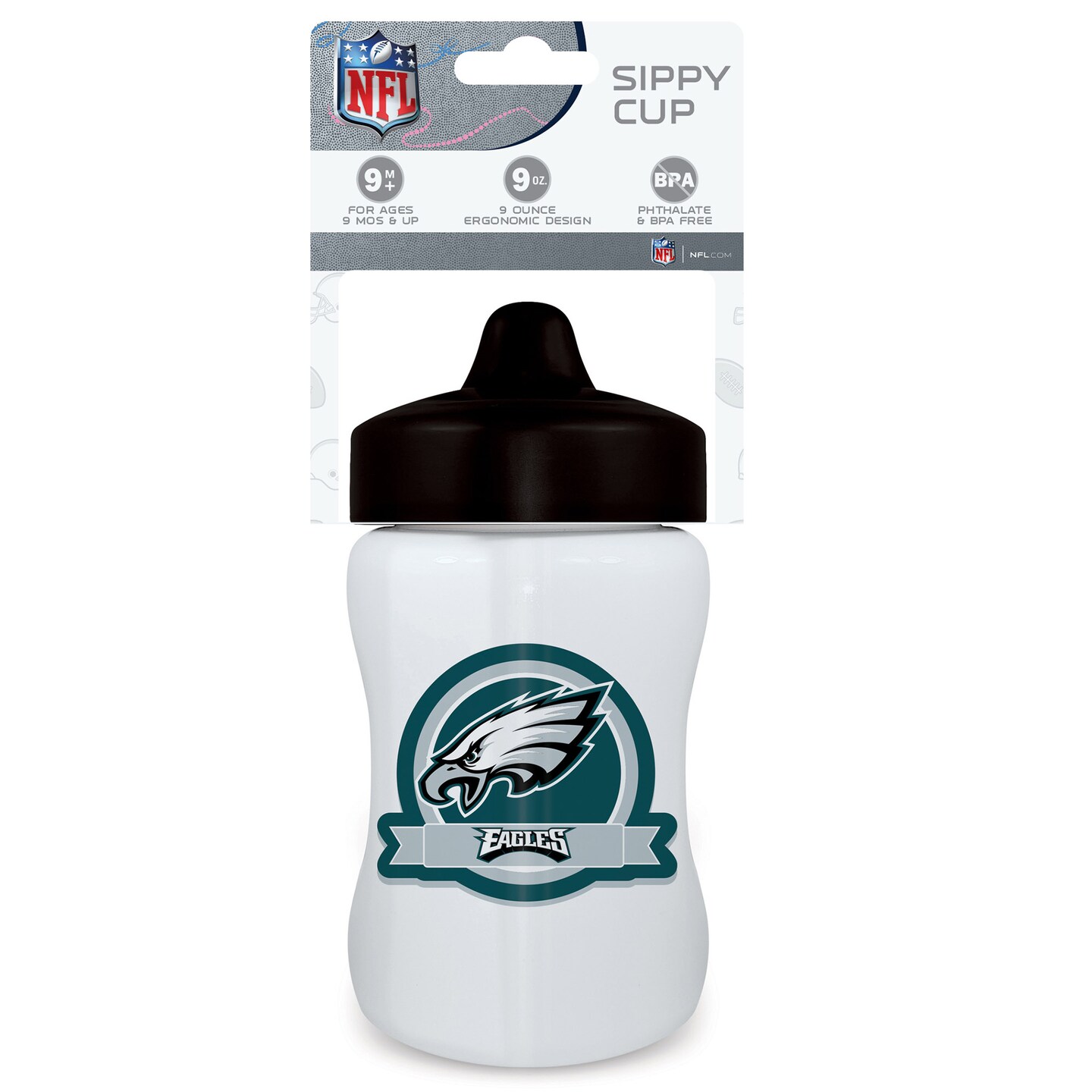 BabyFanatic Sippy Cup - NFL Philadelphia Eagles - Officially Licensed Toddler &#x26; Baby Cup