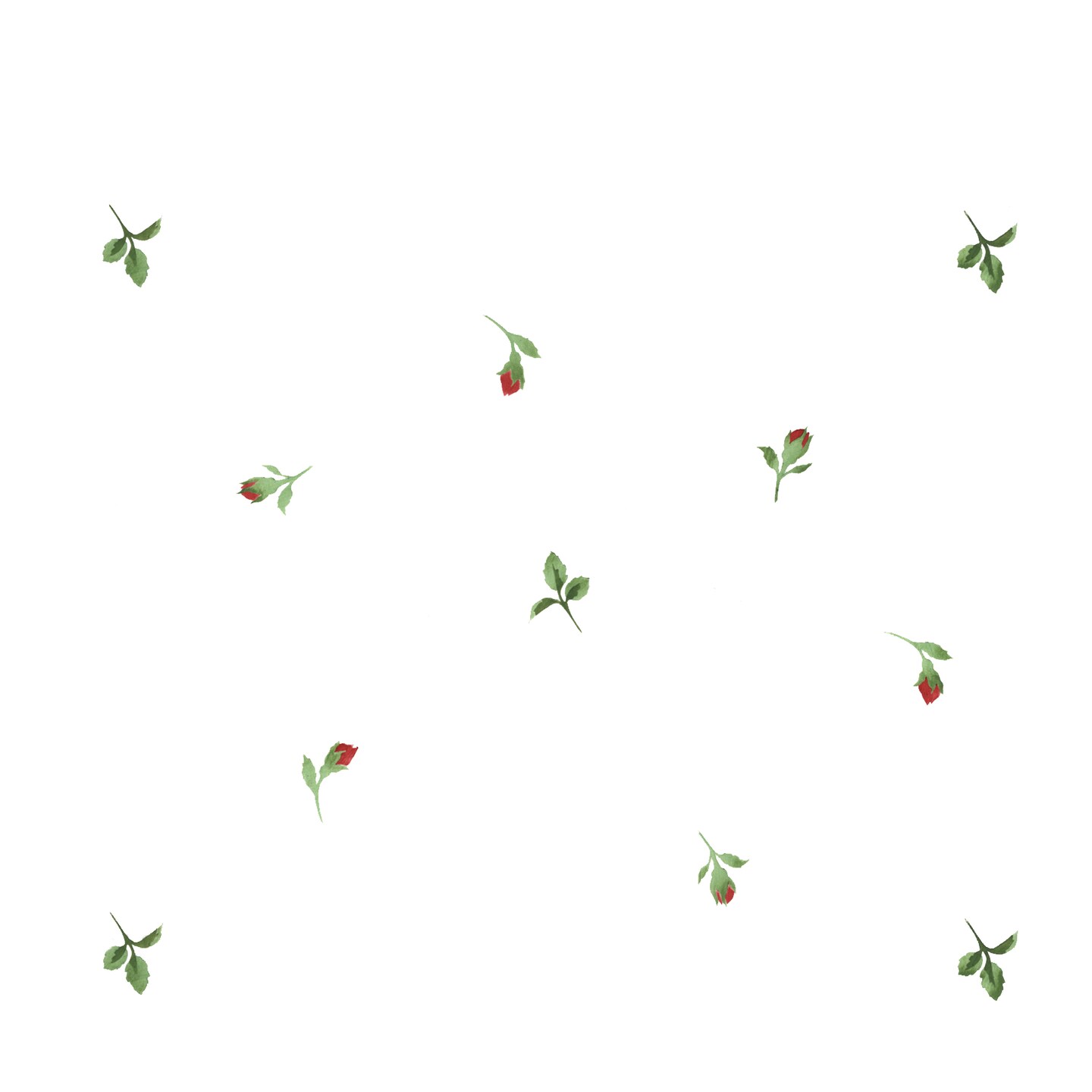 Rosebud Wallpaper Wall Stencil | 3063 by Designer Stencils | Floral Stencils | Reusable Art Craft Stencils for Painting on Walls, Canvas, Wood | Reusable Plastic Paint Stencil for Home Makeover | Easy to Use &#x26; Clean Art Stencil