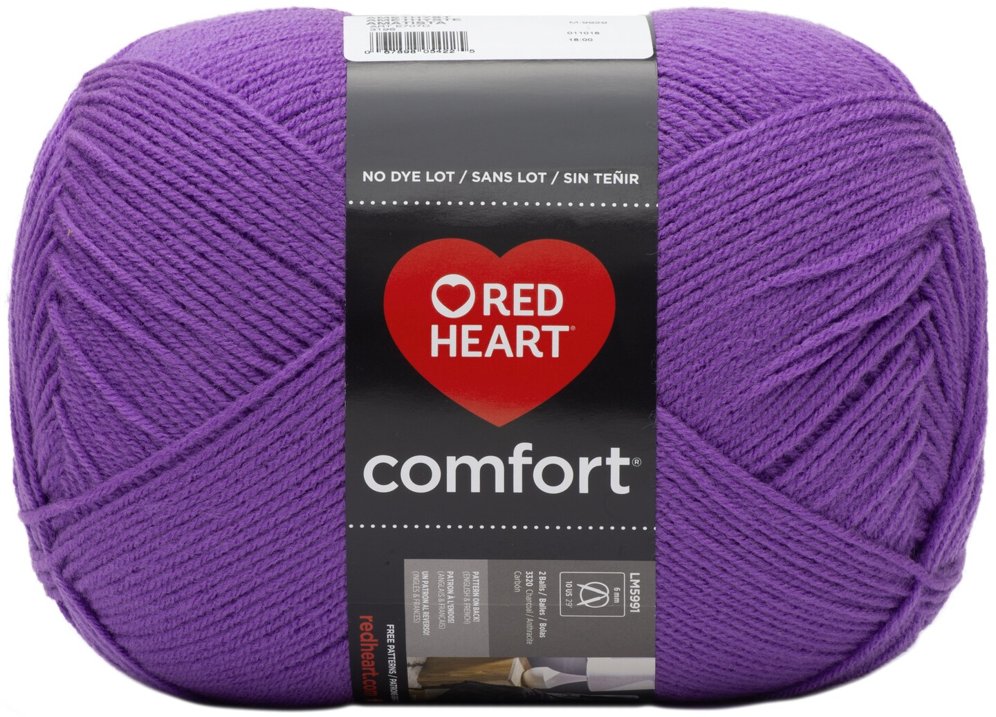 Red Heart Comfort Yarn Amethyst Michaels red-heart-comfort-yarn-amethyst-michaels