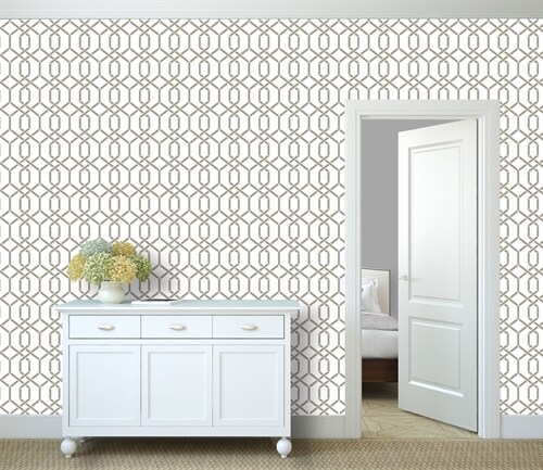 Moorish Lattice Wall Stencil | 3729 by Designer Stencils | Pattern Stencils | Reusable Stencils for Painting | Safe & Reusable Template for Wall Decor | Try This Stencil Instead of a Wallpaper | Easy to Use & Clean Art Stencil Pattern