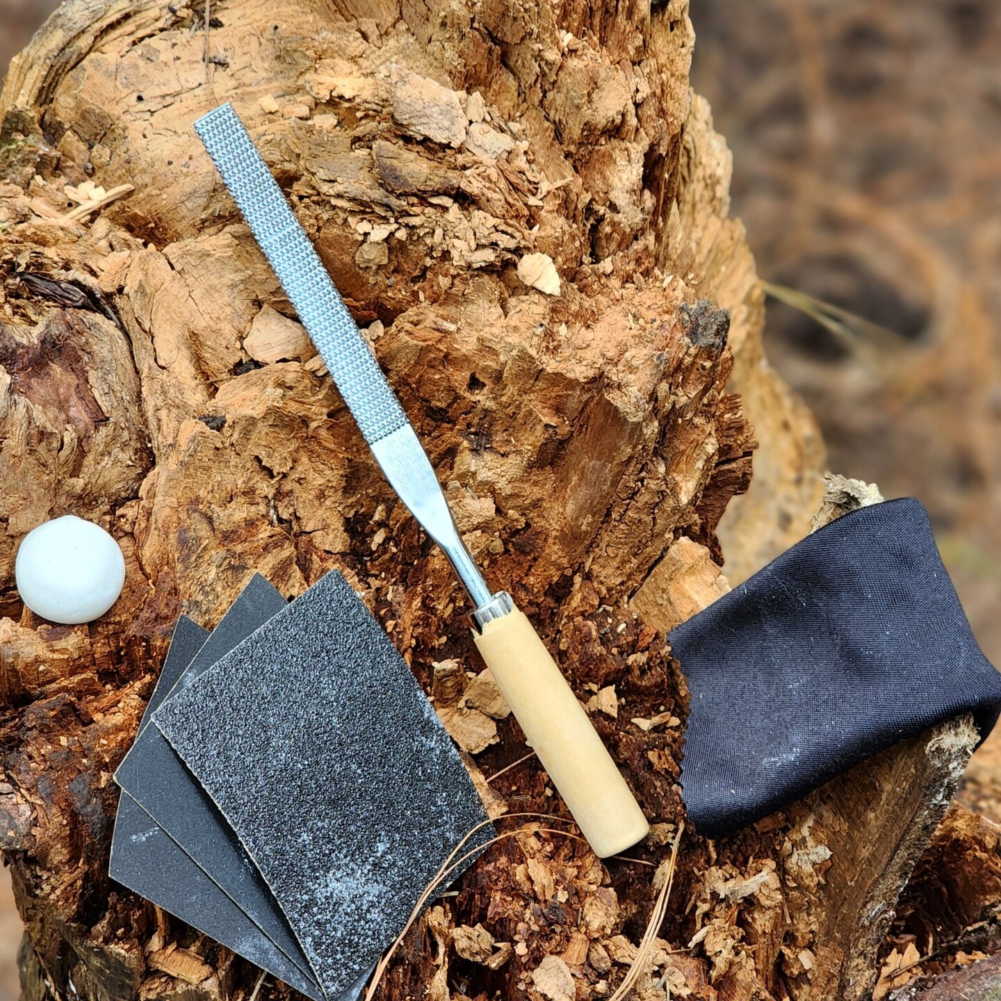 Brain Tree - Fox Soapstone Carving Kit: Safe and Fun DIY Craft for Kids and Adults