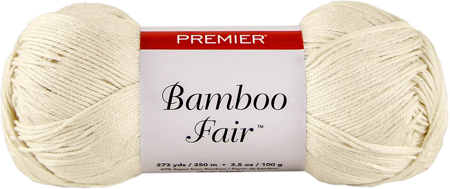 Premier Yarns Bamboo Fair Yarn-Ivory