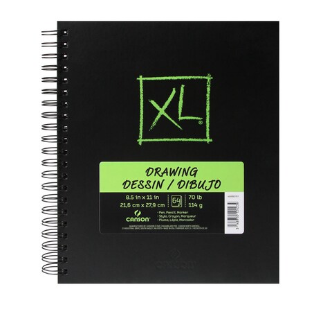 XL DRAWING BOOK 60 SHEET 8.5 X 11