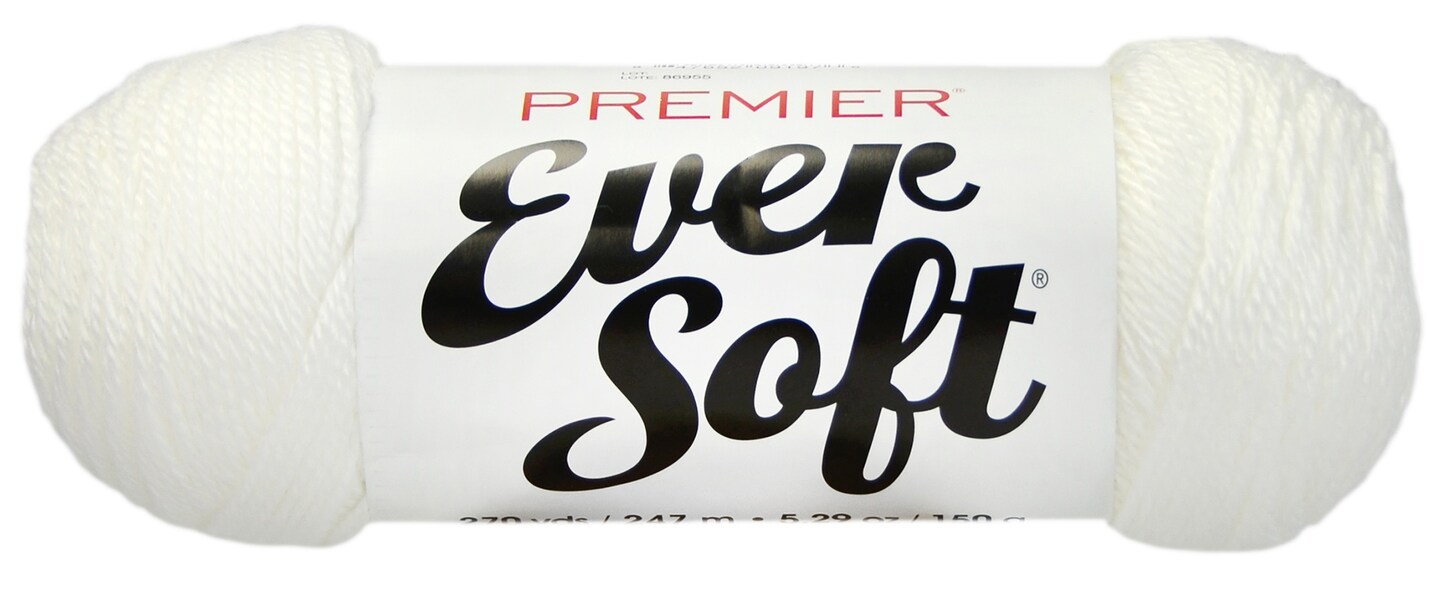 Premier Ever Soft Yarn-White