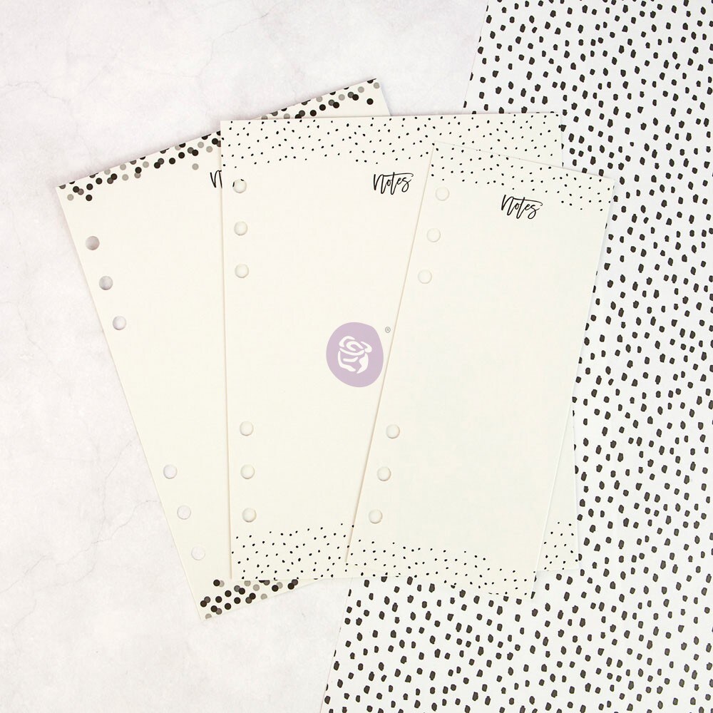 Prima Marketing Inc My Prima Planner Embellishments - Dry Erase Boards - Black N White 655350591663