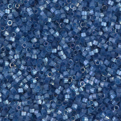 Miyuki Delica Bead 11/0 - DB1811 - Dyed Dusk Blue Silk Satin