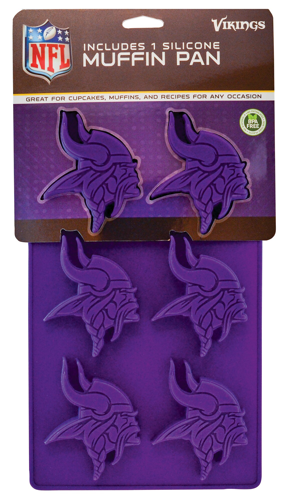masterpieces-game-day-fanpans-nfl-minnesota-vikings-silicone-muffin