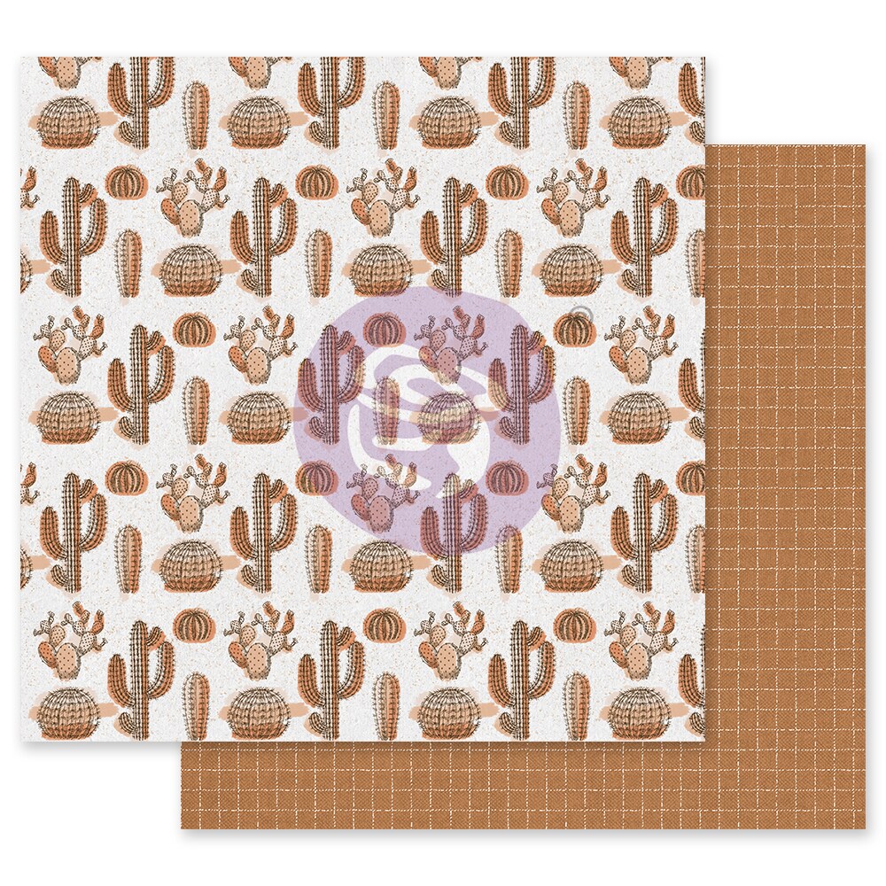 Prima Marketing Inc Golden Desert Collection 12x12 Sheet - Golden Desert Collection - W/ Foil Details 655350849573 (10 SHEETS)