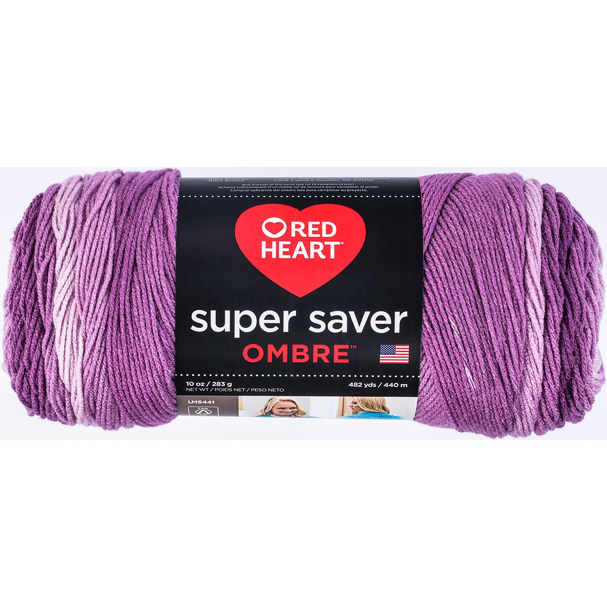 Red Heart Super Saver Ombre YarnPurple Michaels