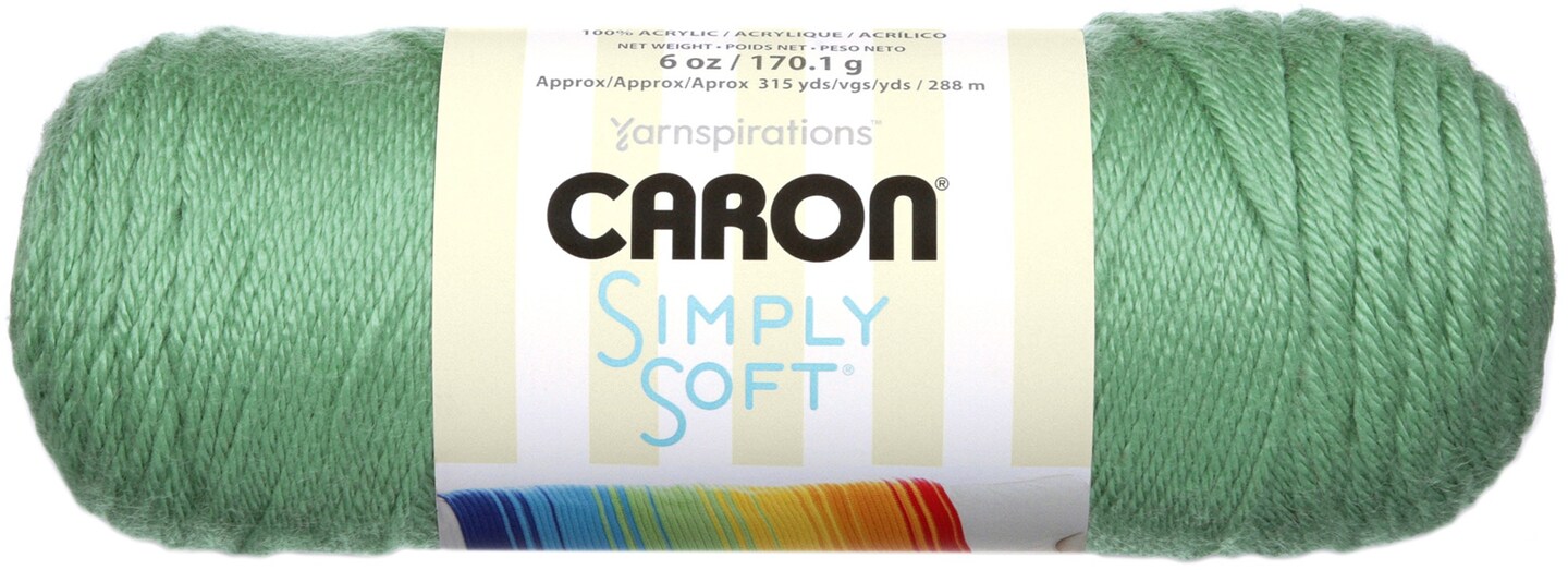 Caron Simply Soft Solids Yarn-Sage