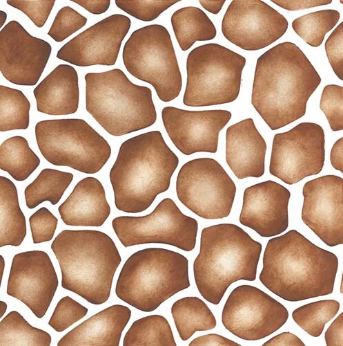 Giraffe Print Wallpaper Wall Stencil | 3623 by Designer Stencils | Pattern Stencils | Reusable Stencils for Painting | Safe &#x26; Reusable Template for Wall Decor | Try This Stencil Instead of a Wallpaper | Easy to Use &#x26; Clean Art Stencil Pattern