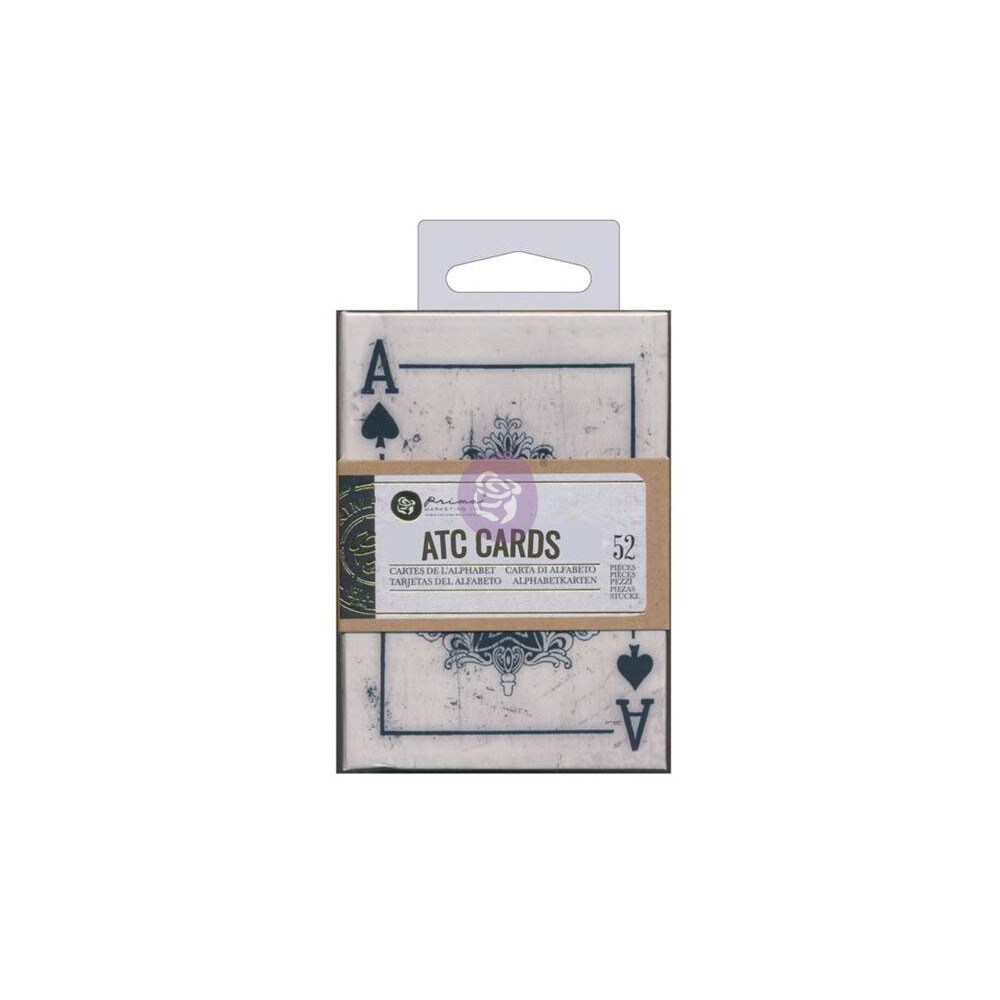 Prima Marketing Inc Vintage Alpha Card Set In A Box 655350584283