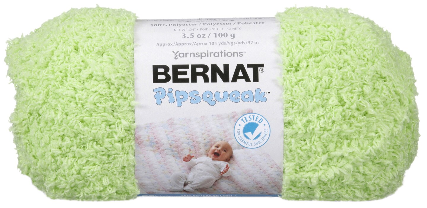 Bernat Pipsqueak Yarn-Lime