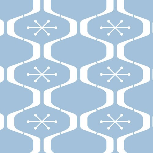 Embossing Atomic Star All Over Wall Stencil | 3742E by Designer Stencils | Pattern Stencils | Reusable Stencils for Painting | Safe &#x26; Reusable Template for Wall Decor | Try This Stencil Instead of a Wallpaper | Easy to Use &#x26; Clean Art Stencil Pattern