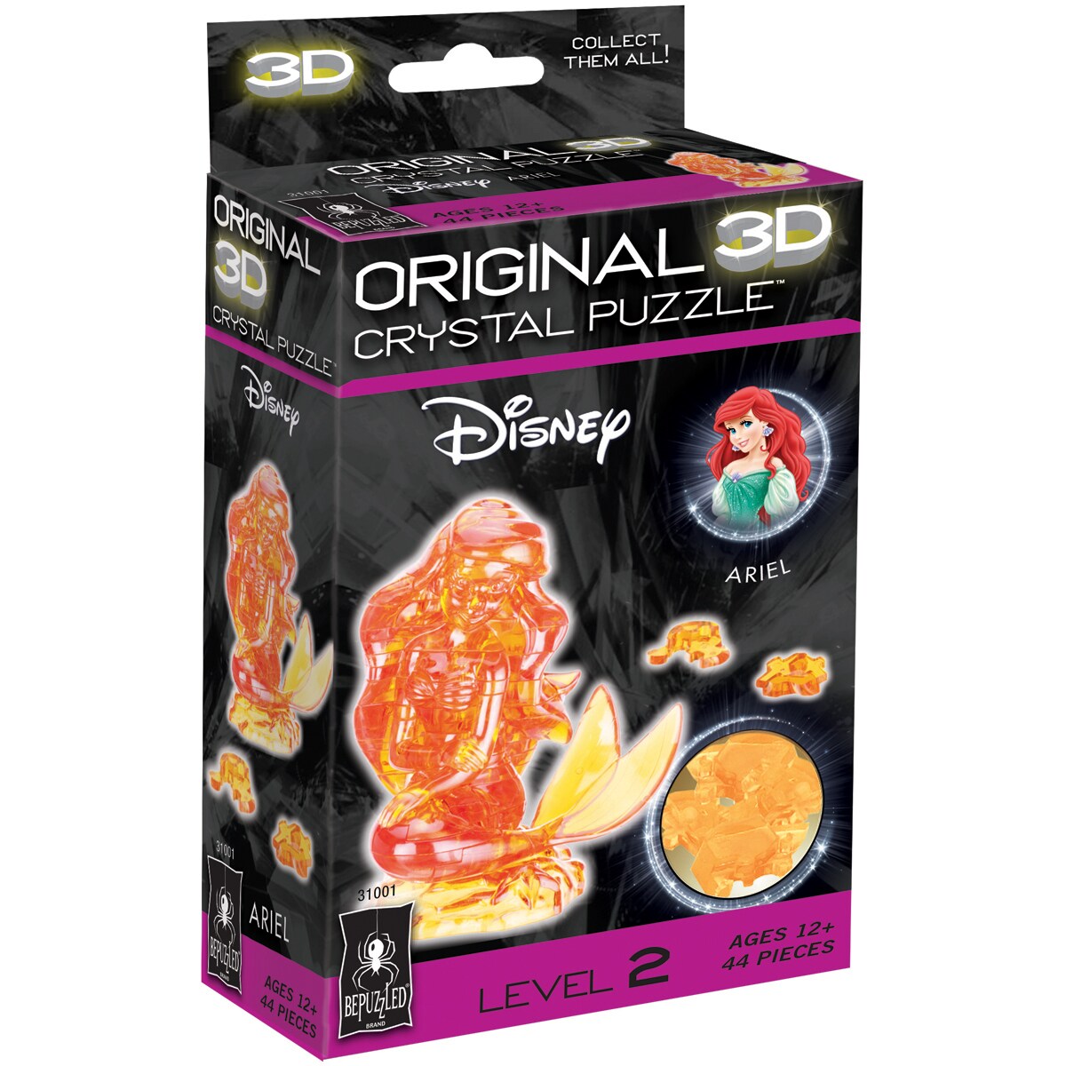 BePuzzled 3D Licensed Disney Crystal Puzzle