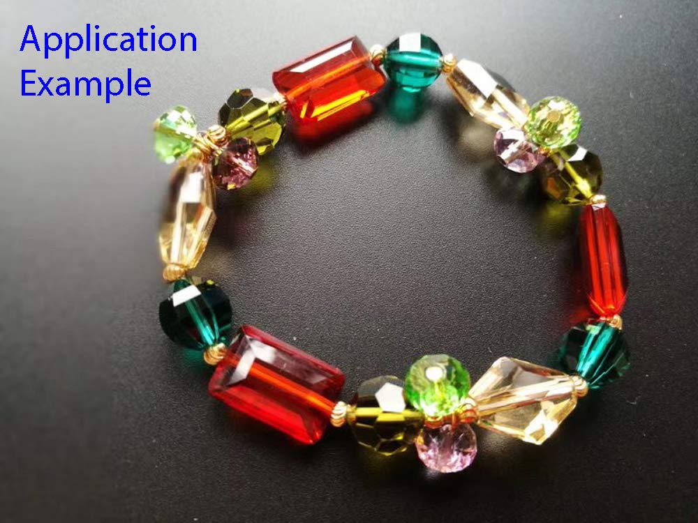 25 Pieces Adabele Austrian 14mm Faceted Loose Rectangle Crystal Beads Light Padparadscha Pink Compatible with Swarovski Crystals Preciosa 5055 SSRT1430