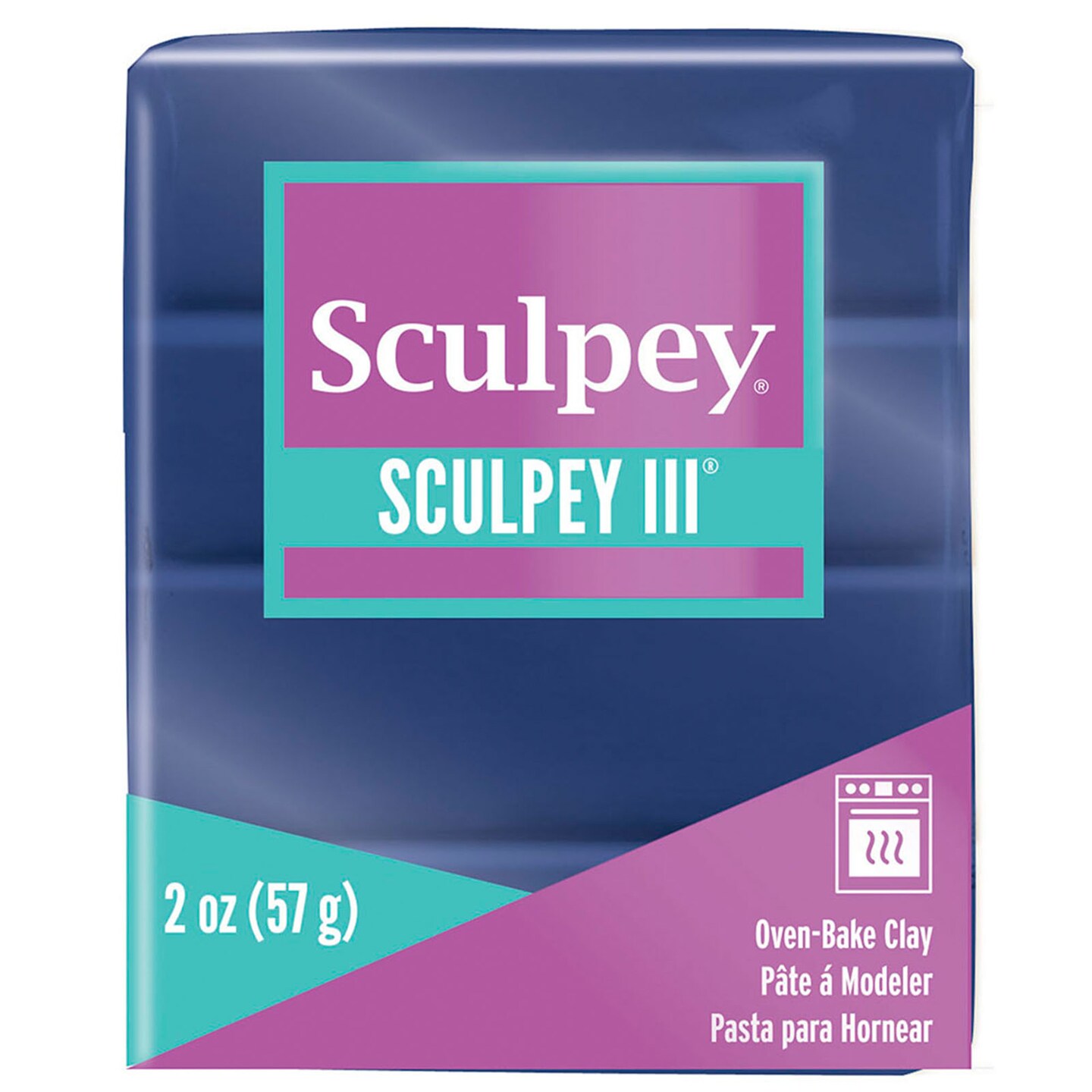 Sculpey III Polymer Clay, 2oz, Blue