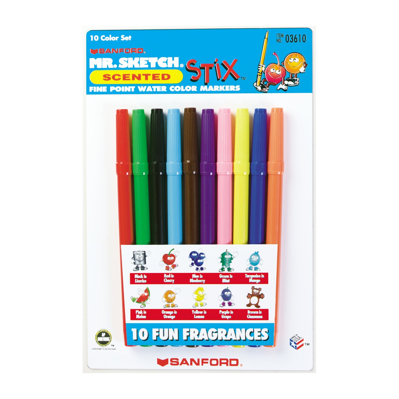 Hello Kitty Fruit Scented Marker Set