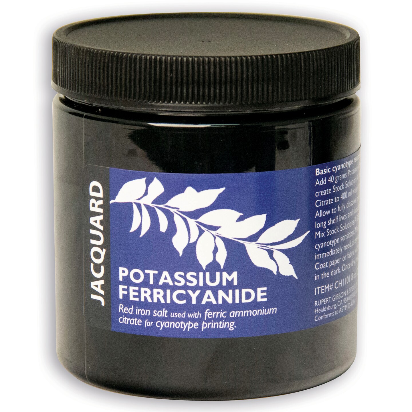 Jacquard Potassium Ferricyanide for Cyanotide Printing, 8 oz.