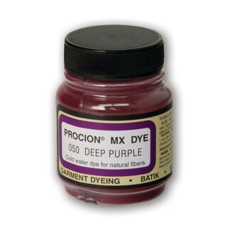 Jacquard Procion MX Deep Purple – Tintura Reattiva Per Tessuti Naturali, Barattolo 19g (Acqua Fredda, Permanente)