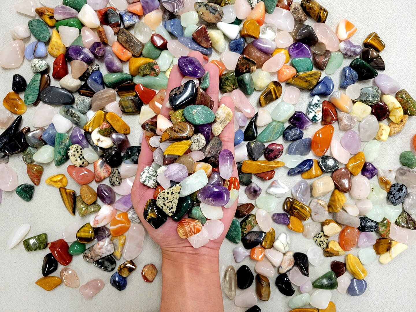 Tumbled Crystals South Africa Mix - Size Medium - Bulk Tumbled Stones