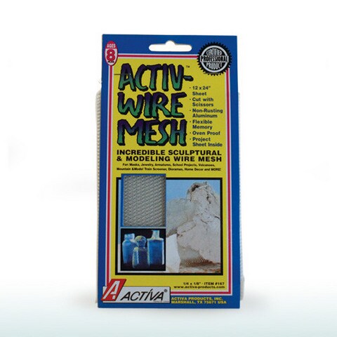 Activ-Wire Aluminum Small 1/8 X 1/6 Mesh 12X24