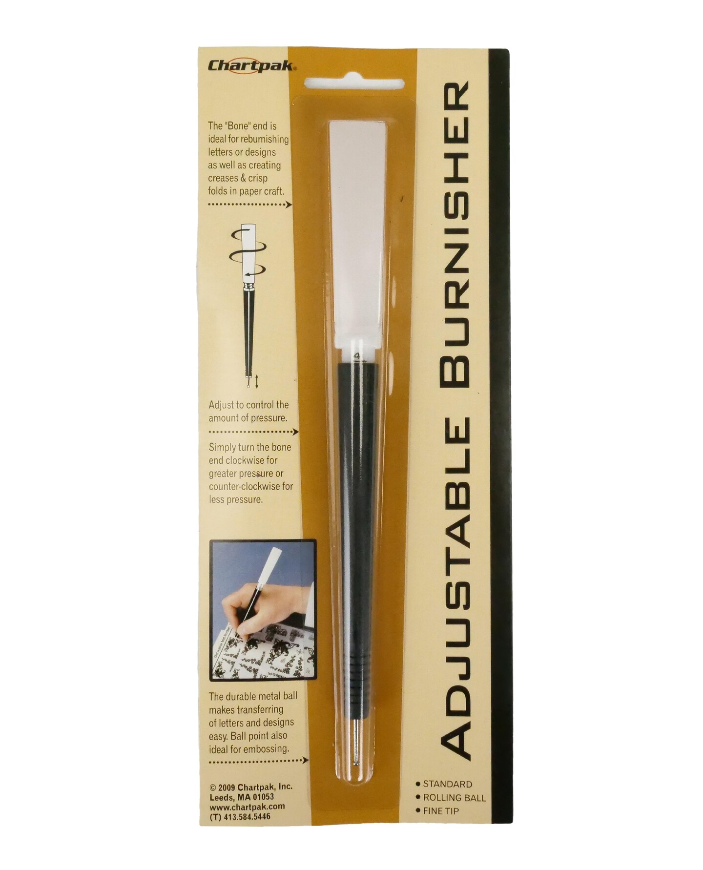 Chartpak - Burnisher - Fine Tip Burnisher
