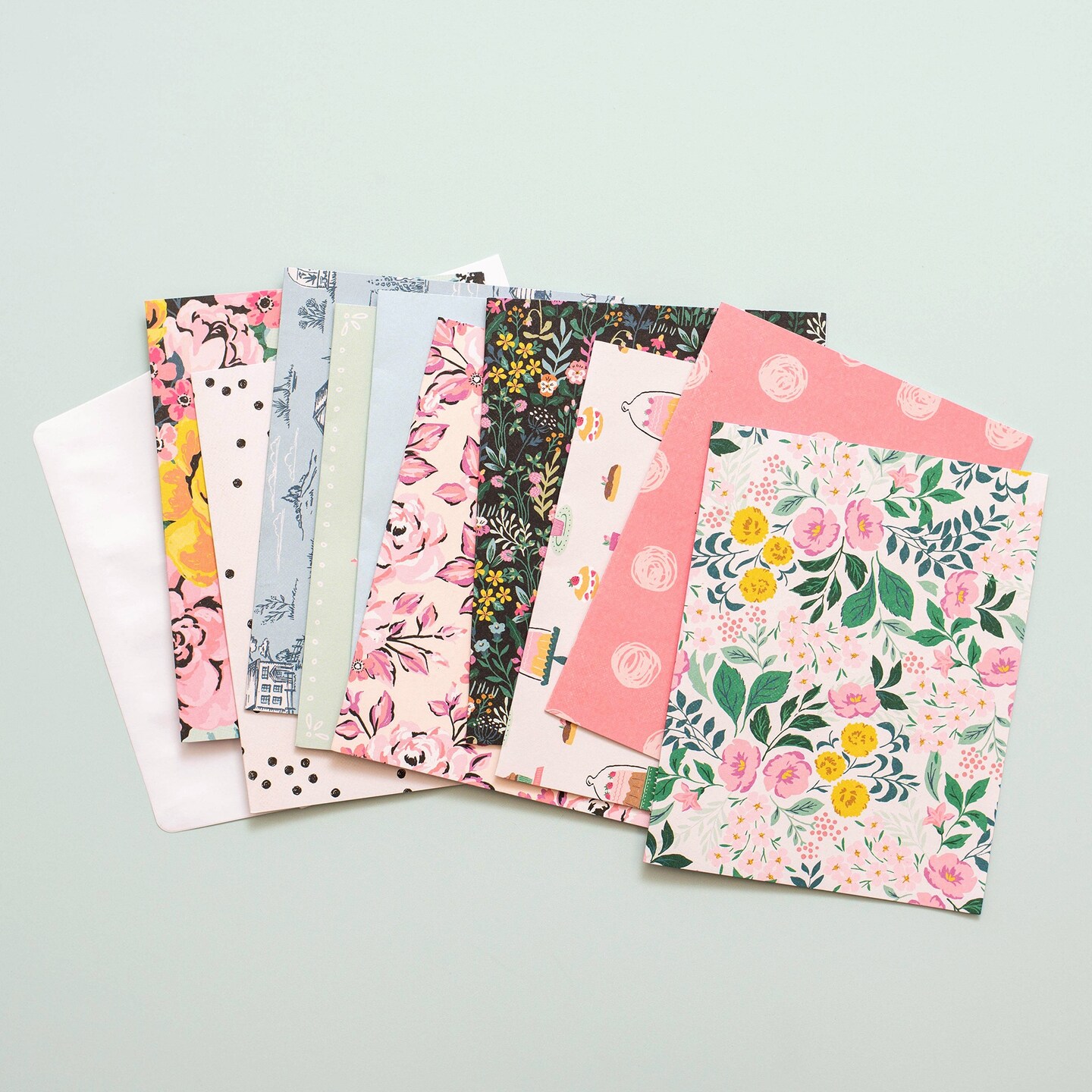 American Crafts A2 Cards W/Envelopes (4.375"X5.75") 40/Box-Maggie Holmes Garden Party