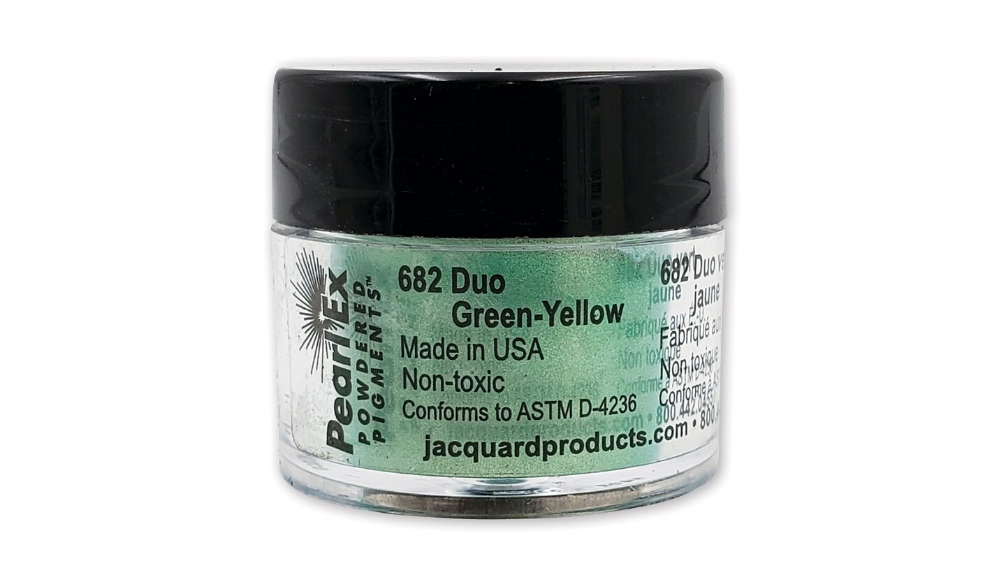 Pearl Ex Powdered Pigments - Duo Green-Yellow