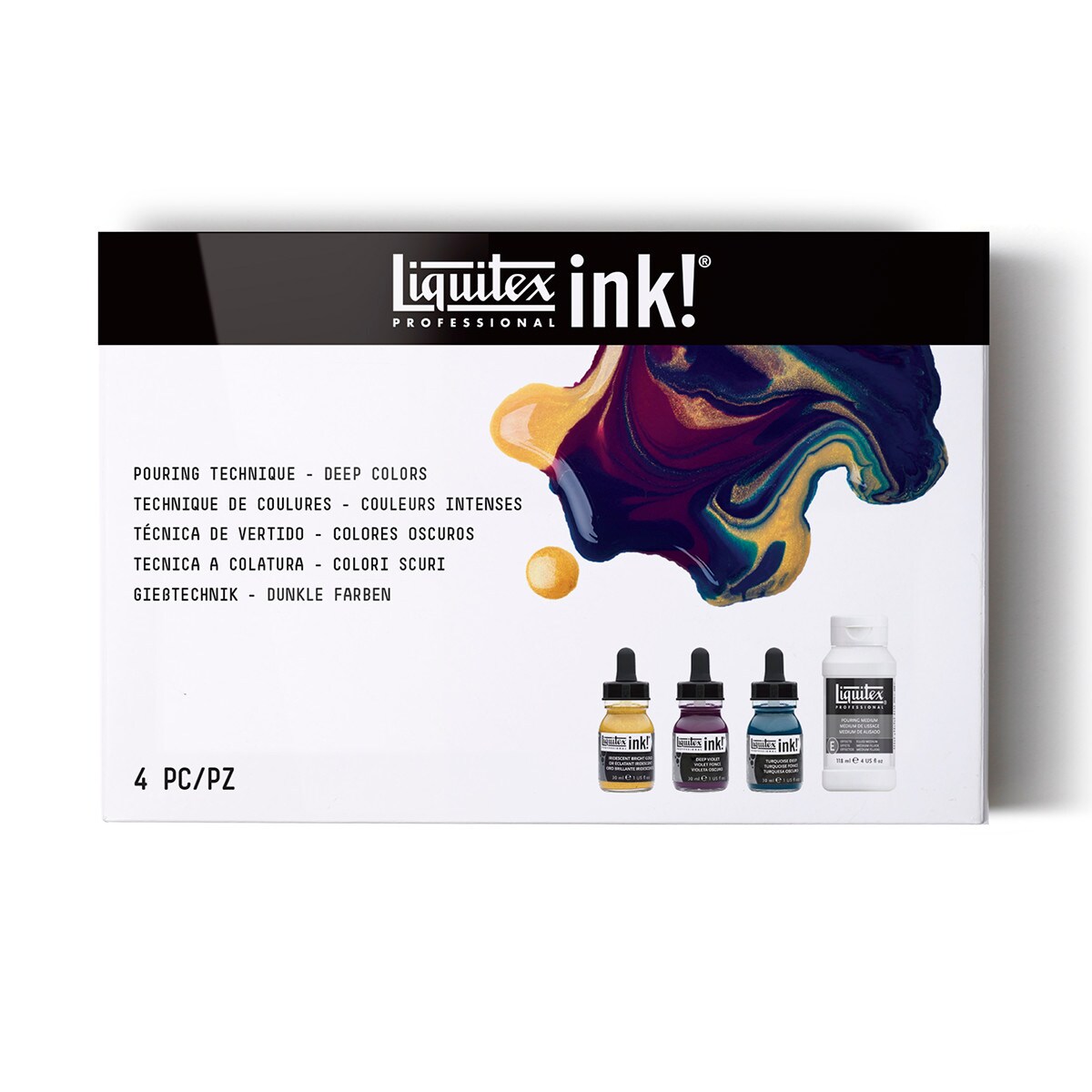 Daler-Rowney® FW Neon Acrylic Ink Set