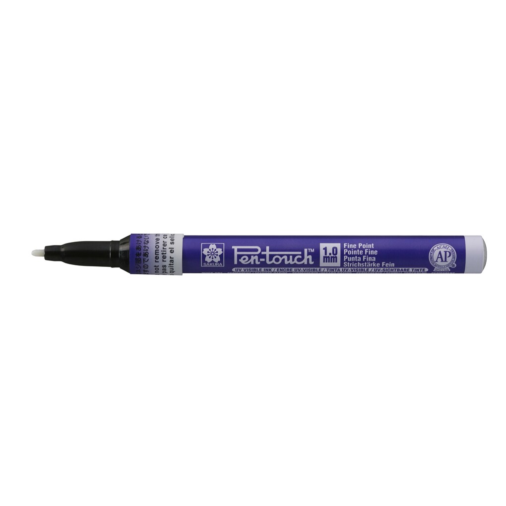 Sakura Pentouch Fluorescent Marker, Uv-Visible Blue - Fine