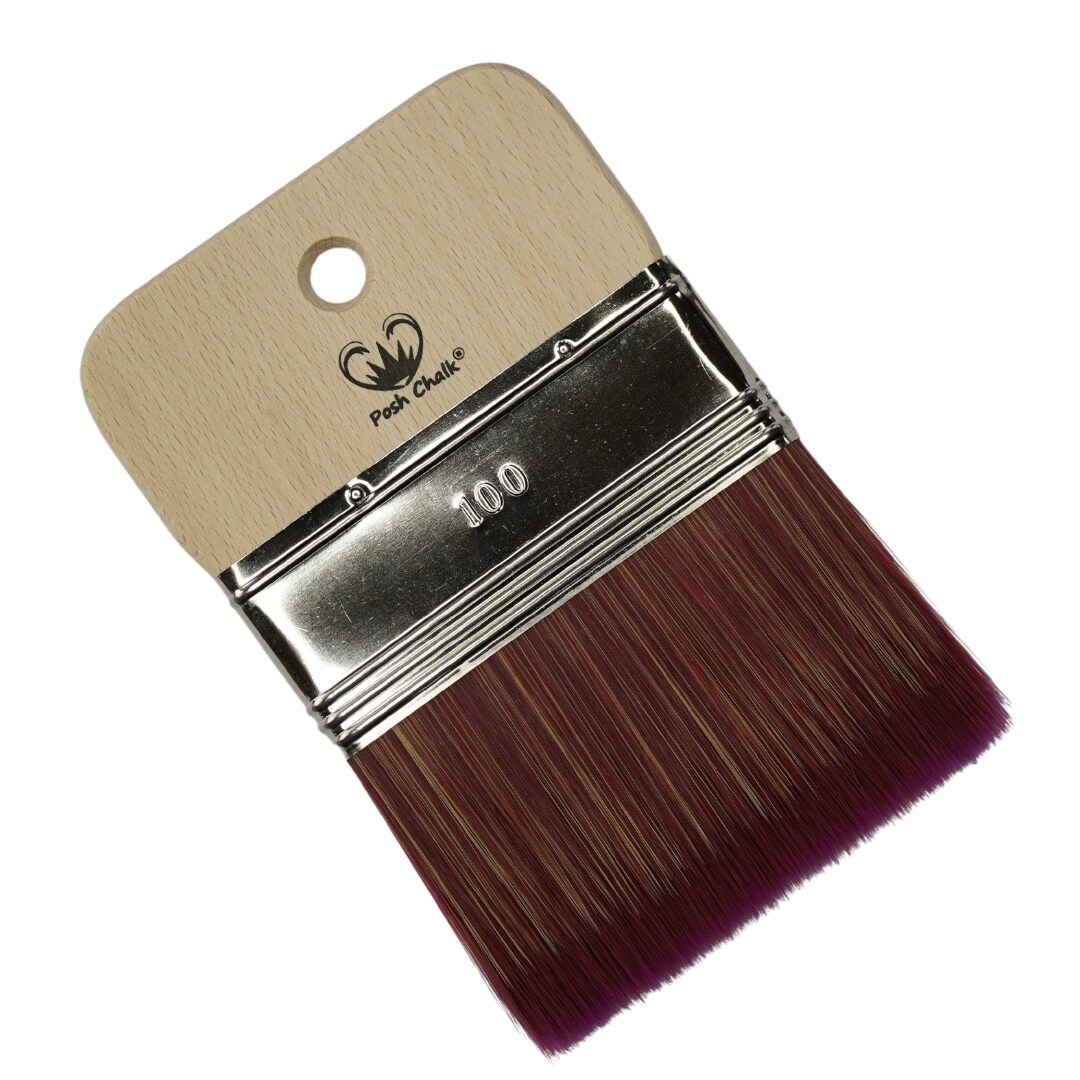 Large Smooth &#x26; Blend Brush by Posh Chalk for excellent paint finishes.
