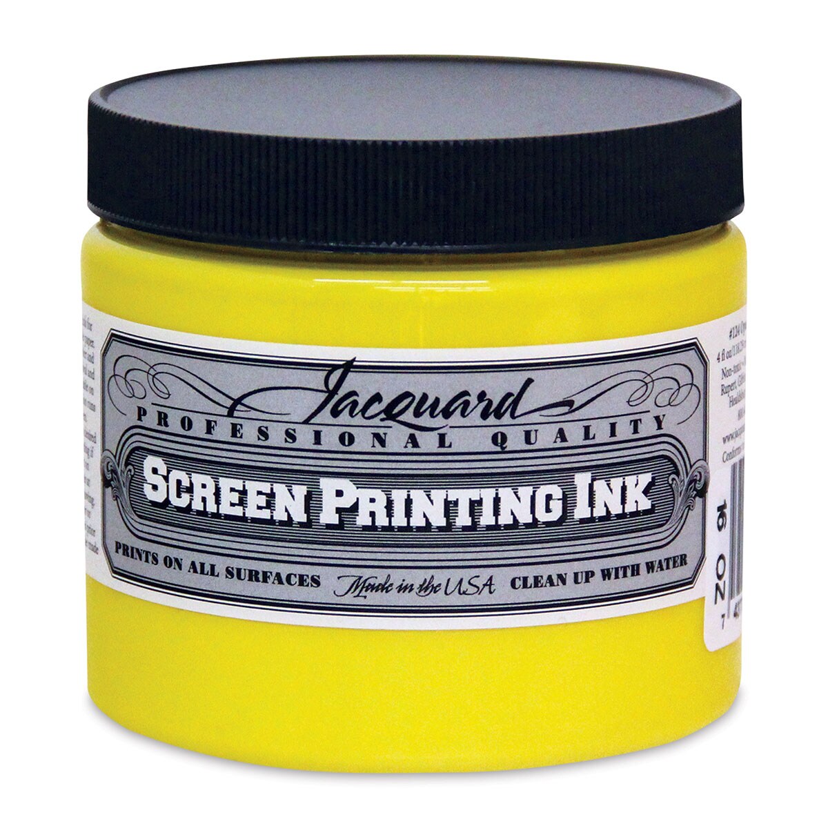 Jacquard Screen Printing Ink - Opaque Yellow, 16 oz