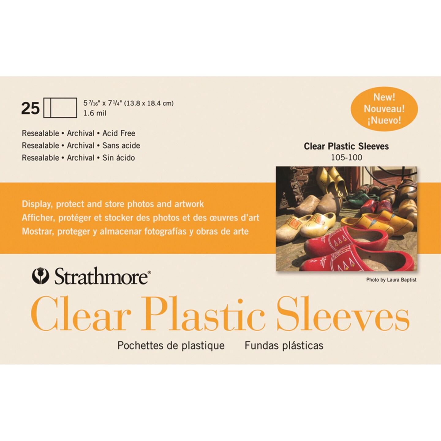 PLASTIC SLVS FOR FL SZ CD 25PK