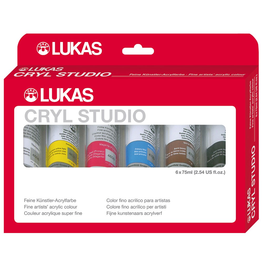 What's a great liquid acrylic paint? LUKAS Cryl Liquid Acrylics 