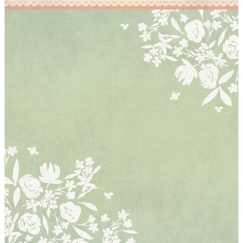 Wallpaper Stripe Paper - Antique Garden - K &#x26; Company