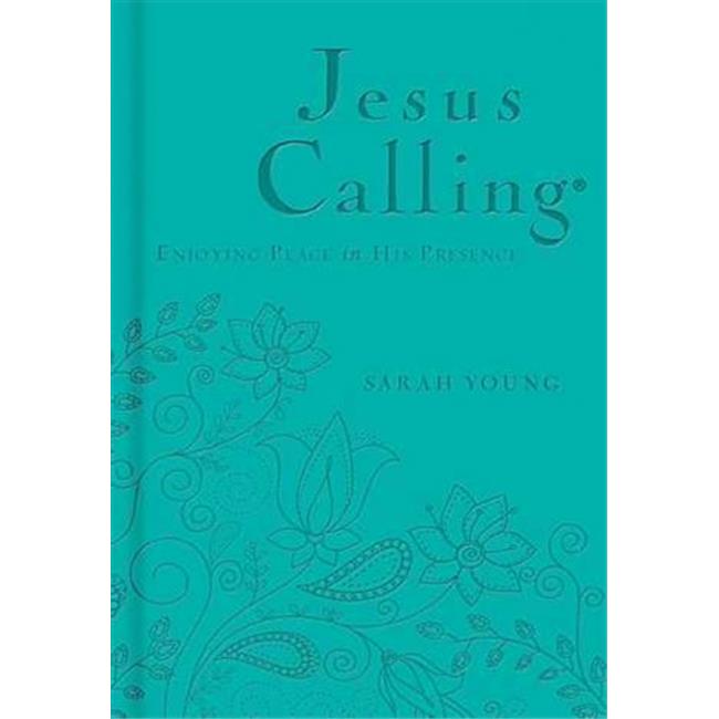 Nelson Nelson Books 12771X Jesus Calling Deluxe Teal Leathersoft Apr