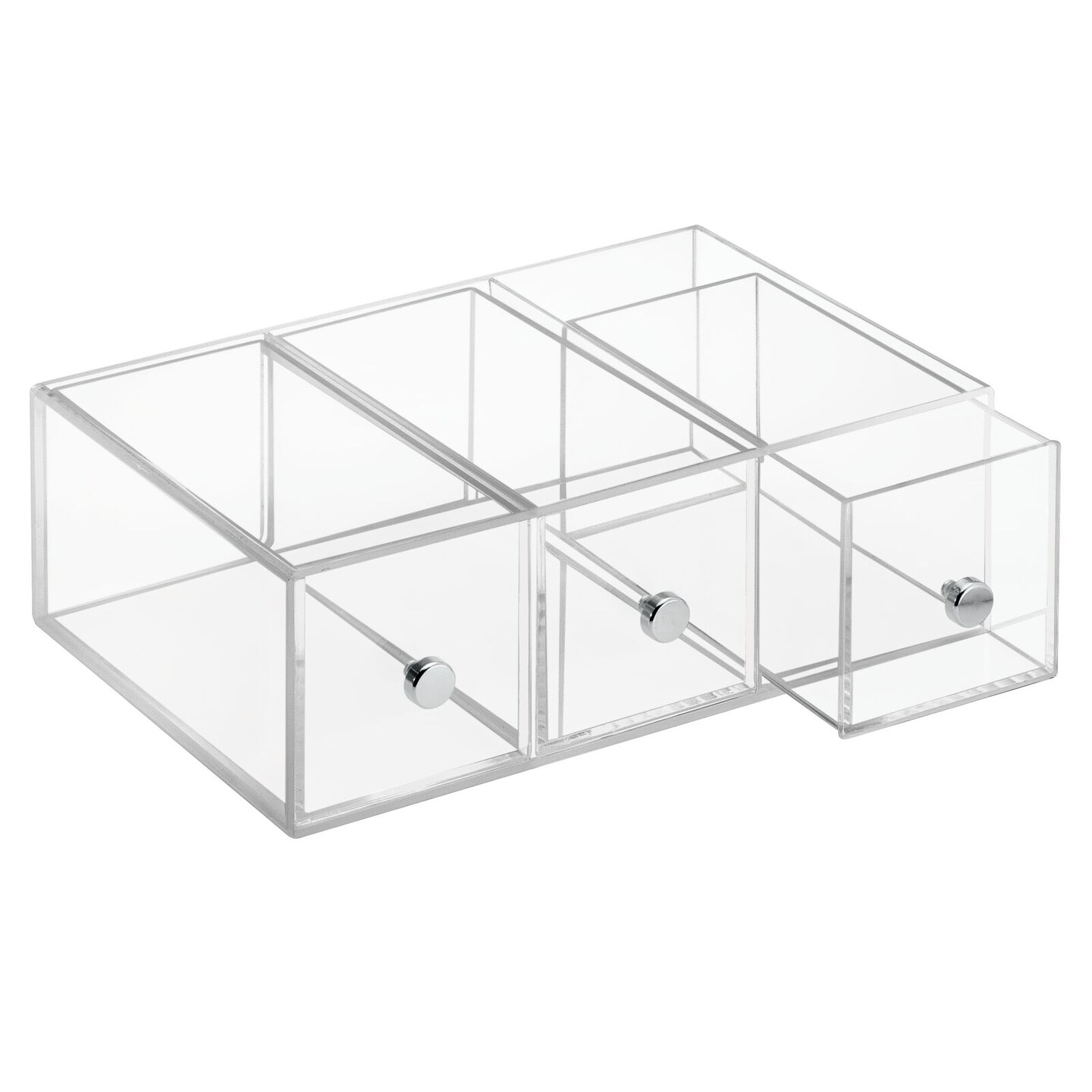 mDesign Plastic Kitchen Storage Tea Organizer, Flips, 3 Drawers | Michaels