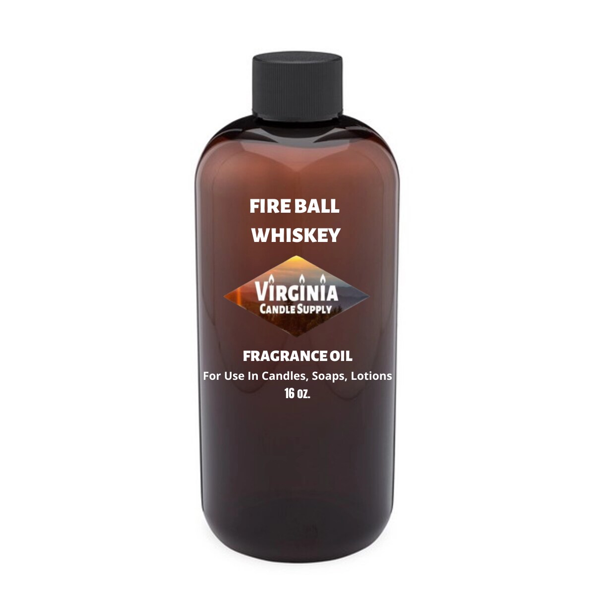 Fireball Whiskey Fragrance Oil (Our Version of the Brand Name) (16 oz Bottle) for Candle Making, Soap Making, Tart Making, Room Sprays, Lotions, Car Fresheners, Slime, Bath Bombs, Warmers…