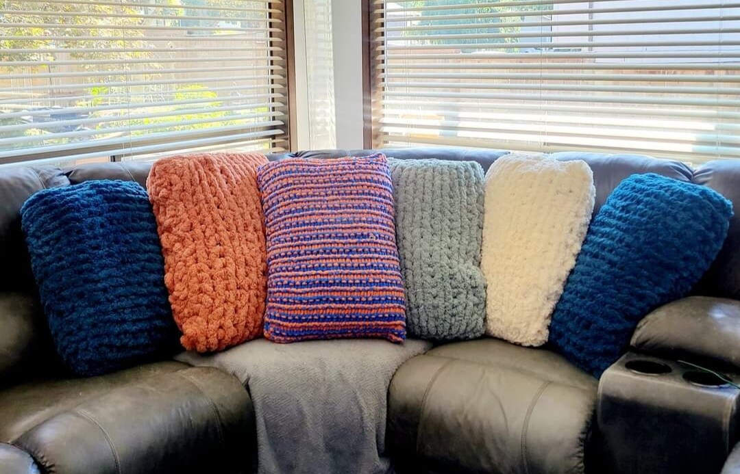 Pillows! Standard and throw sizes available MakerPlace by Michaels