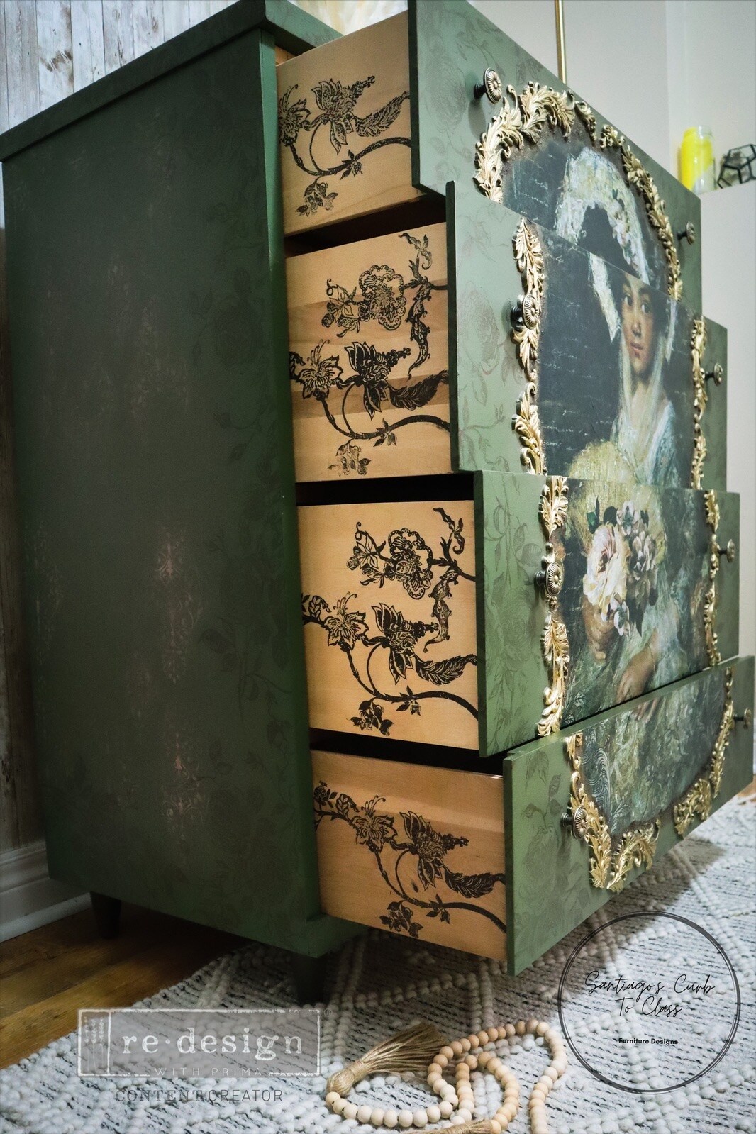 Redesign With Prima A1 Decoupage Rice Paper (Mulberry Tissue Paper) ? Beautiful Portrait 23.4&#x22;X33.1&#x22; 655350655792