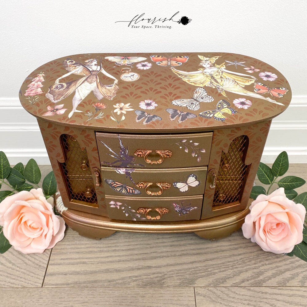 Redesign With Prima Decor Small Transfers - Forest Fairies - 3 sheets , 6&#x22;x12&#x22; 655350657178