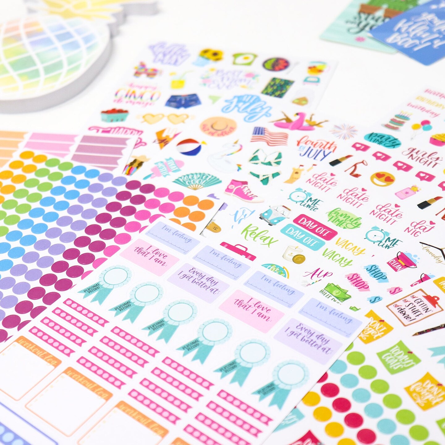 bloom daily planners Sticker Value Pack, Classic