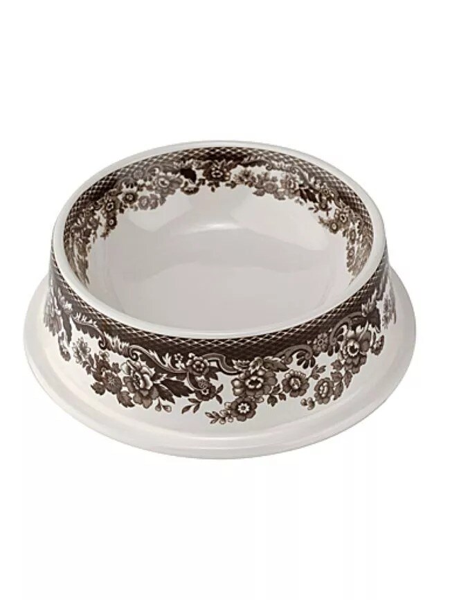 Spode Delamere Pet Bowl 7 Inch, Dog Food and Water Bowl