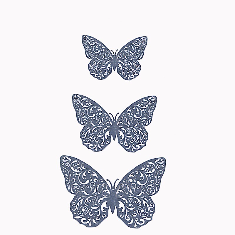 12 pcs 3D Wall Decals