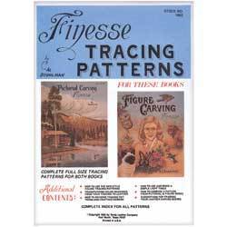 TANDY LEATHERCRAFT FINESSE TRACING 52 PATTERN PACK NEW